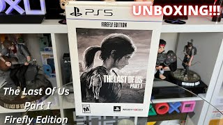 THE LAST OF US PART I REMAKE (PS5) - FIREFLY EDITION - PRIMEIRO UNBOXING EM PORTUGUÊS - BR