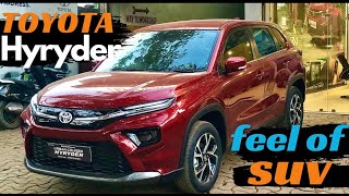 Road में चिपक के चलती है👌Toyota hyryder g neodrive 2024 Detailed Review.