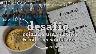 ENTRE ALTOS E BAIXOS *mas firme no propósito* 🤟💪🏽✨ | VLOG DIA 11 #21DiasComJu