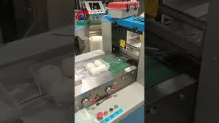 CHLB-600S Bread with tray Flow Packaging Machine with metal detector machine