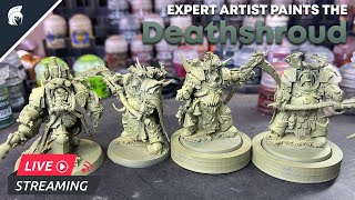 Painting Death Guard Deathshroud - Base Coats