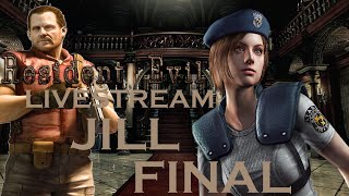 Resident Evil Remake Livestream (Jill) #4 | Series Timeline Playthrough