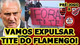 PRÉ JOGO #FLAMENGO X #ATHLETICO PR !  GILMAR VELOZ EMPRESARIO DO TITE FALOU!