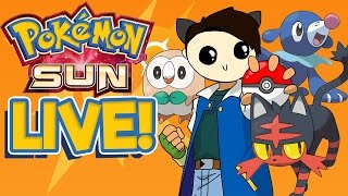 POKEMON SUN | Starting New Save LIVE! | Nintendo 3DS