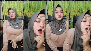 kak moona bigo live bibirnya bikin gatahan PART 2 #bigolive #hijab #jilbab #hijabstyle #live #bigo