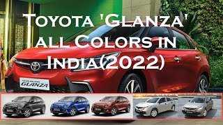 New Toyota Glanza 2022 Colours in India