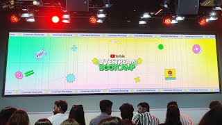 YouTube Livestream Bootcamp at Google office ,Gurgaon