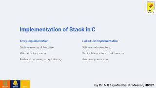 Data Structure and Algorithms - Stack