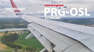 [Trip Report] Norwegian Air Boeing 737-800 | Prague - Oslo (Economy)