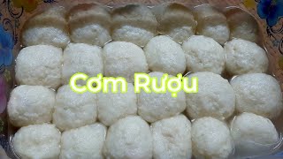 Cách làm cơm rượu,  món ăn tuổi thơ