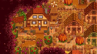 Perfection Farm Tour 🍂 Stardew Valley Forest Farm Year 15 🐿️ No Mods