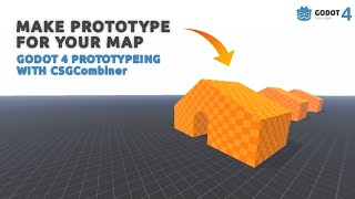 Godot 4 prototypeing | make prototype for your map in Godot | Godot 4 CSG Combiner tutorial