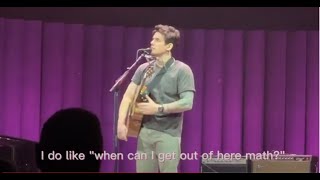 John Mayer New Rule in Life "Never Wish for Less Time"