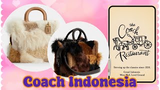 Coach Indonesia. Items are not available in the US. Coach Restaurant ???