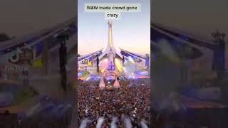 w&w made massive earthquake on tomorrowland 2022 live set.. unbelievable .#tomorrowland #shiv