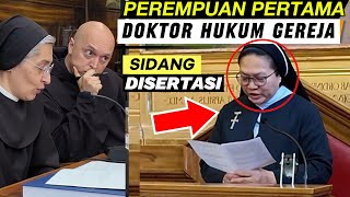 Doktor Hukum Gereja Pertama dari Indonesia : Kisah Inspiratif Suster Maria Veronica #infokatolik