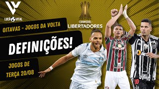 Terça de Clássicos na LIberta! Fluminense, Grêmio e Atlético MG  Decidem Vaga nas Quartas!