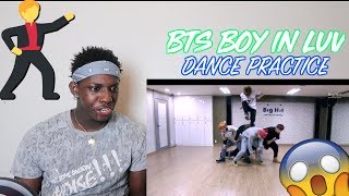 방탄소년단 '상남자(Boy In Luv)' dance practice - REACTION