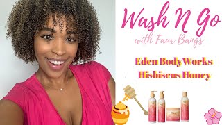 Wash💦 N Go Routine with Faux Bang