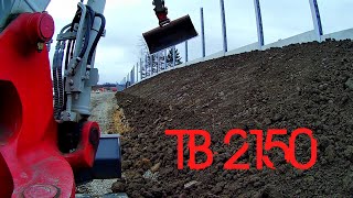 TAKEUCHI TB2150 - svahování nové dálnice🚧