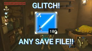 WMC K+1 Master sword fast and easy glitch Zelda Breath of the Wild