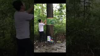 A talent painter#shorts #shortsvideo #talent #painter #artist #shortsvideo #youtubeshorts