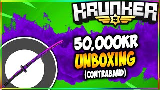 SEASON 4 KRUNKER.IO 50,000KR UNBOXING (CONTRABAND & RELICS!)