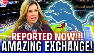 💥TODAY! LIONS CLOSE IMPORTANT AGREEMENT AND SIGN STAR! CHECK OUT THE GOOD NEWS! DETROIT LIONS NEWS