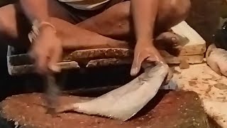 Amazing Black Pomfret Fish Cutting Baripada 🔥 Amazing chilly Fish Cutting