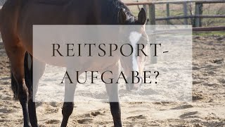 MIT DEM REITSPORT AUFHÖREN?⎪Harriet Charlotte Jensen