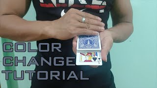 COLOR CHANGE CARD TUTORIAL