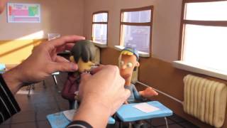 Making of TALKING CLAY KIDS Video Glass