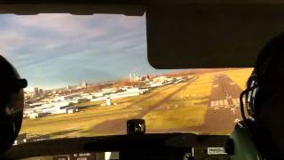 Cessna 172 landing at Hartford #3