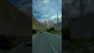 A magnificent view of passu cones ( Hunza valley Pakistan) #Shorts