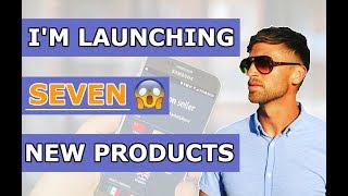 I am launching SEVEN new products on Amazon FBA UK....