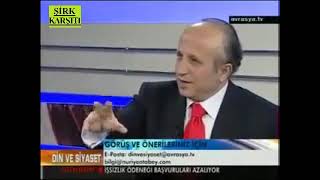 Yaşar Nuri Öztürk   Din ve Siyaset Programından Kesit  Avrasya Tv   2009