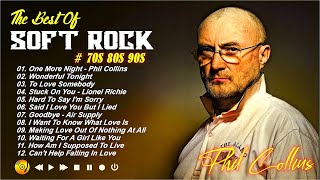 Phil Collins, Elton John, Bee Gees, Eagles, Foreigner, Sade 🔈  Soft Rock Hits 70s 80s 90s Full Album