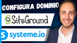 🌐 Come configurare un dominio Siteground su Systeme io