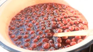 Свежая ВИШНЯ Круглый год!! Без Варки, как СВЕЖАЯ!!🍒Vişnə mürəbbəsi/Wine Jam Without Cooking