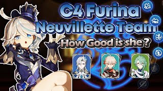 C4  Furina with Neuvillette | How good is She ?!