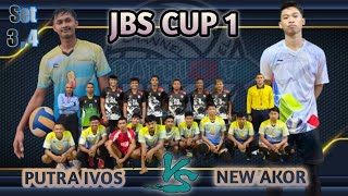 Set 3,4 || PUTRA IVOS VS NEW AKOR || Jurnalis Banyuwangi Selatan CUP 1 2022 || Lap. Ganevos