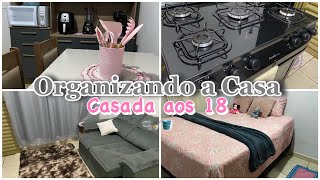 ROTINA ORGANIZANDO A CASA 🏠🫧🧹