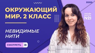 Видеоурок 12. Невидимые нити. Окружающий мир 2 класс