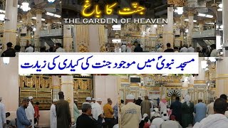 | riyadh ul jannah madina sharif | riaz ul jannah || Rayaz ul jannah Ziaraats And Azan tahajod