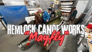 Meet the new Hemlock Canoe Works "Mayfly" 20# carbon & kevlar Pack Canoe