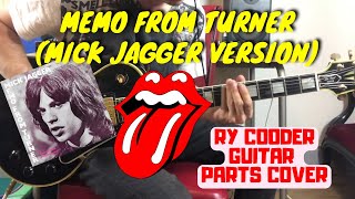 The Rolling Stones - Memo From Turner (Mick Jagger Performance Version) Ry Cooder Guitar Cover