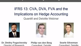 Webinar: IFRS13 - CVA, DVA, FVA & the Implications on Hedge Accounting, by Quantifi and Deloitte