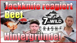 Beef bei 7 vs. Wild 👺👺Hintergründe👺👺Was ist vorgefallen?👺👺Jackknife reagiert