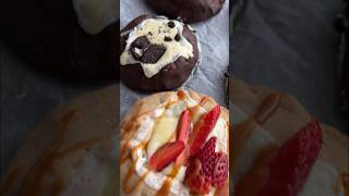 Korean cream cheese cookies 🍪 Chocolate🤎Gingerbread🧡Matcha💚#cookies #koreanfood #koreancooking