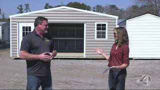 ABC Channel 4 Lowcountry Live Cool Sheds Interview